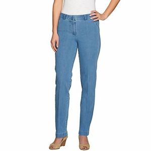 Isaac Mizrahi  24/7 denim straight leg jeans